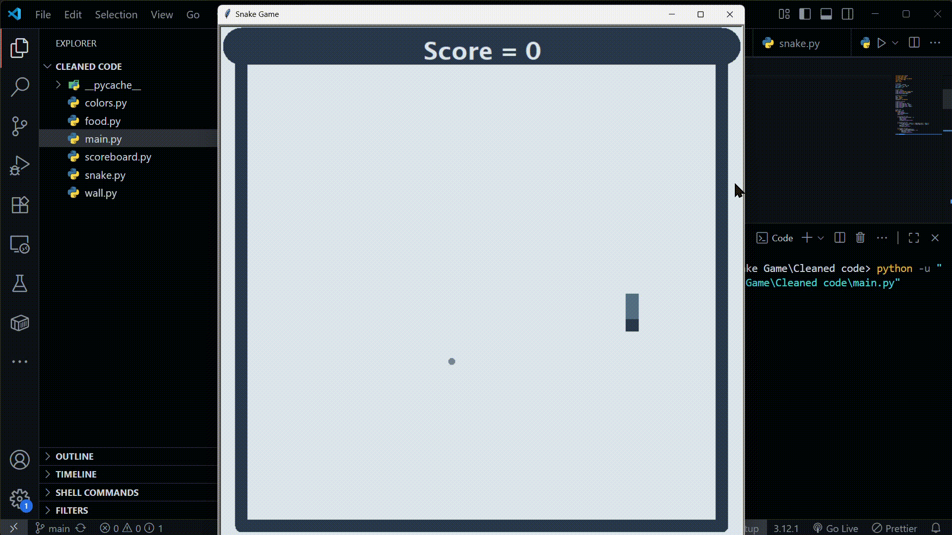 Snake Game - Python